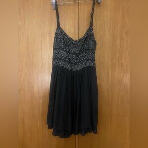 Hollister Black Sparkly mini dress